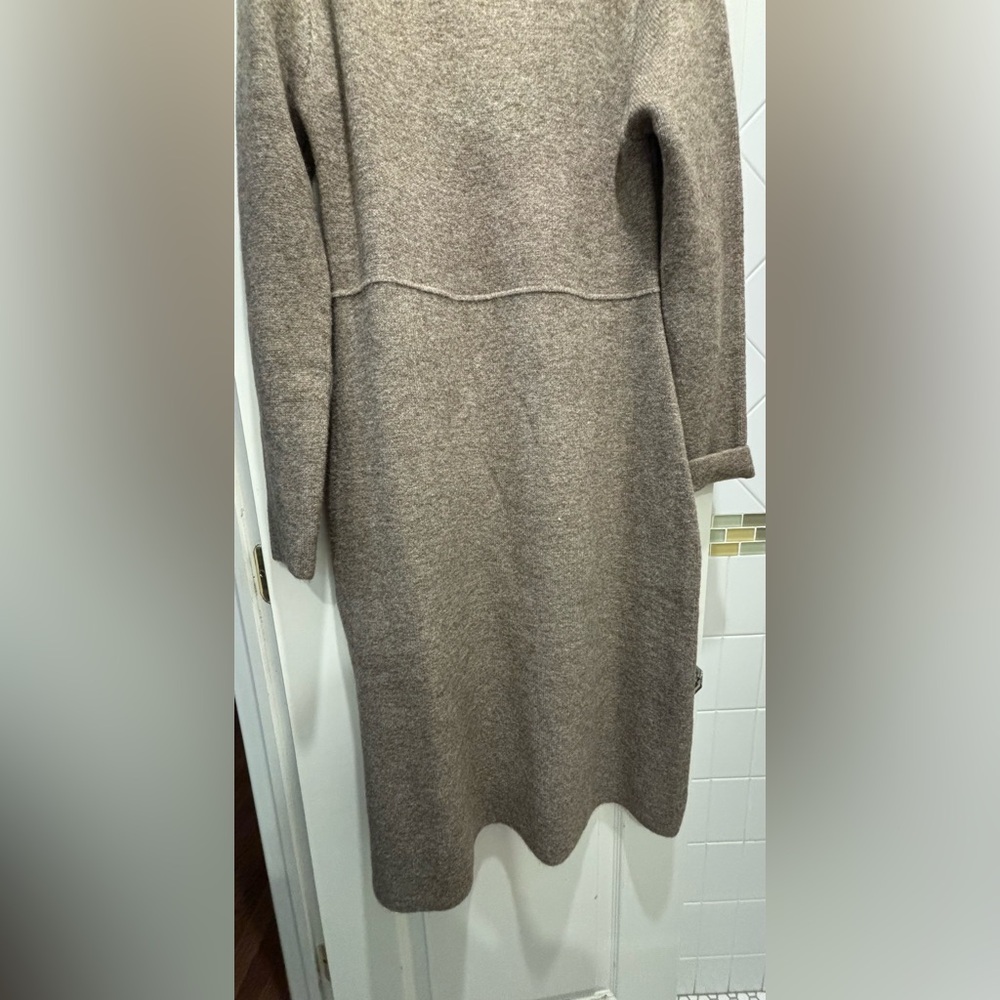 NWT ZARA Elegant Sweater Dress XL - Picture 2 of 5